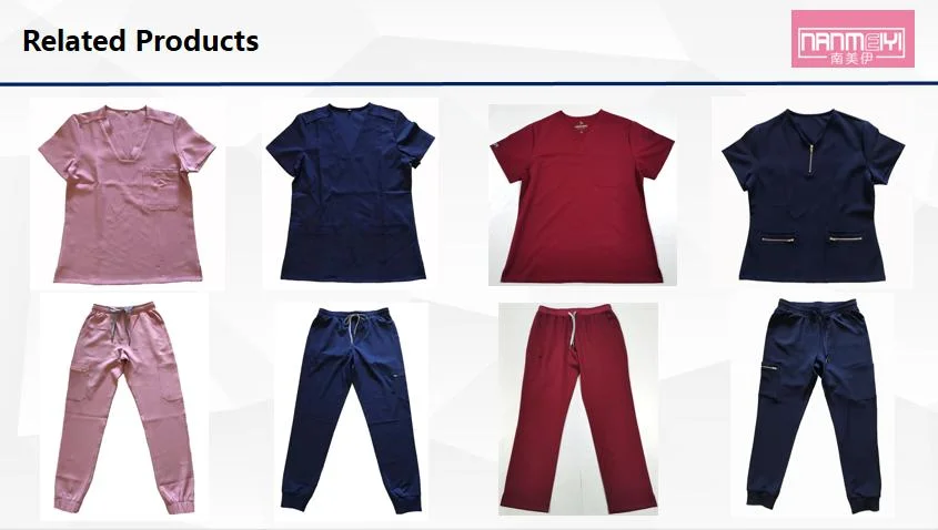 Athletic Medical Scrubs Nurse Uniform Hospital Clothing Female Medical Scrubs