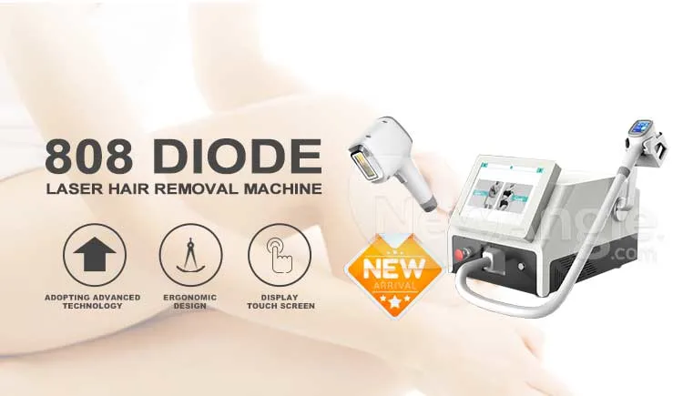 3 Wavelength Diode Laser Hair Removal 755 808 1064nm Skin Care